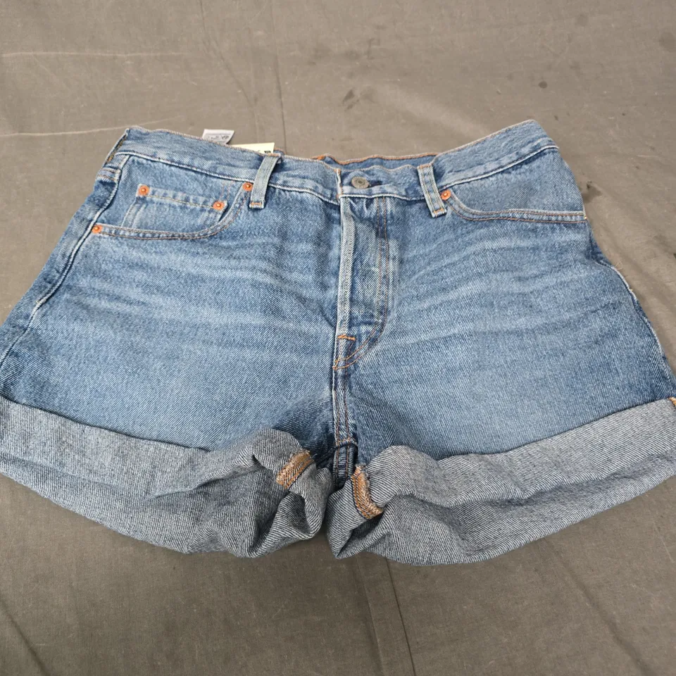 LEVI'S 501 ROLLED SHORTS – BLUE DENIM