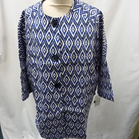 HELENA BERMAN BUTTON JACKET - 12