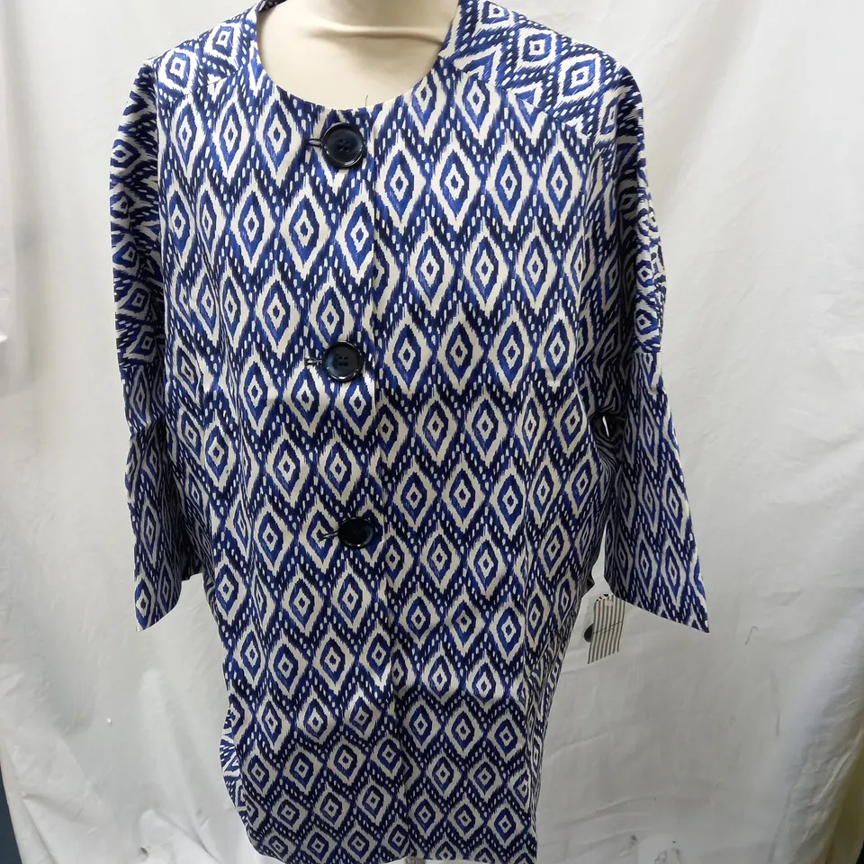 HELENA BERMAN BUTTON JACKET - 12
