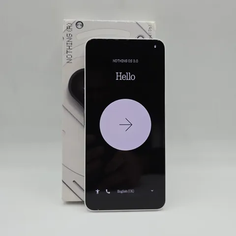 BOXED NOTHING PHONE 3A 12/256GB IN WHITE - A059