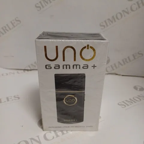 BOXED SEALED UNO GAMMA+ SINGLE FOIL SHAVER