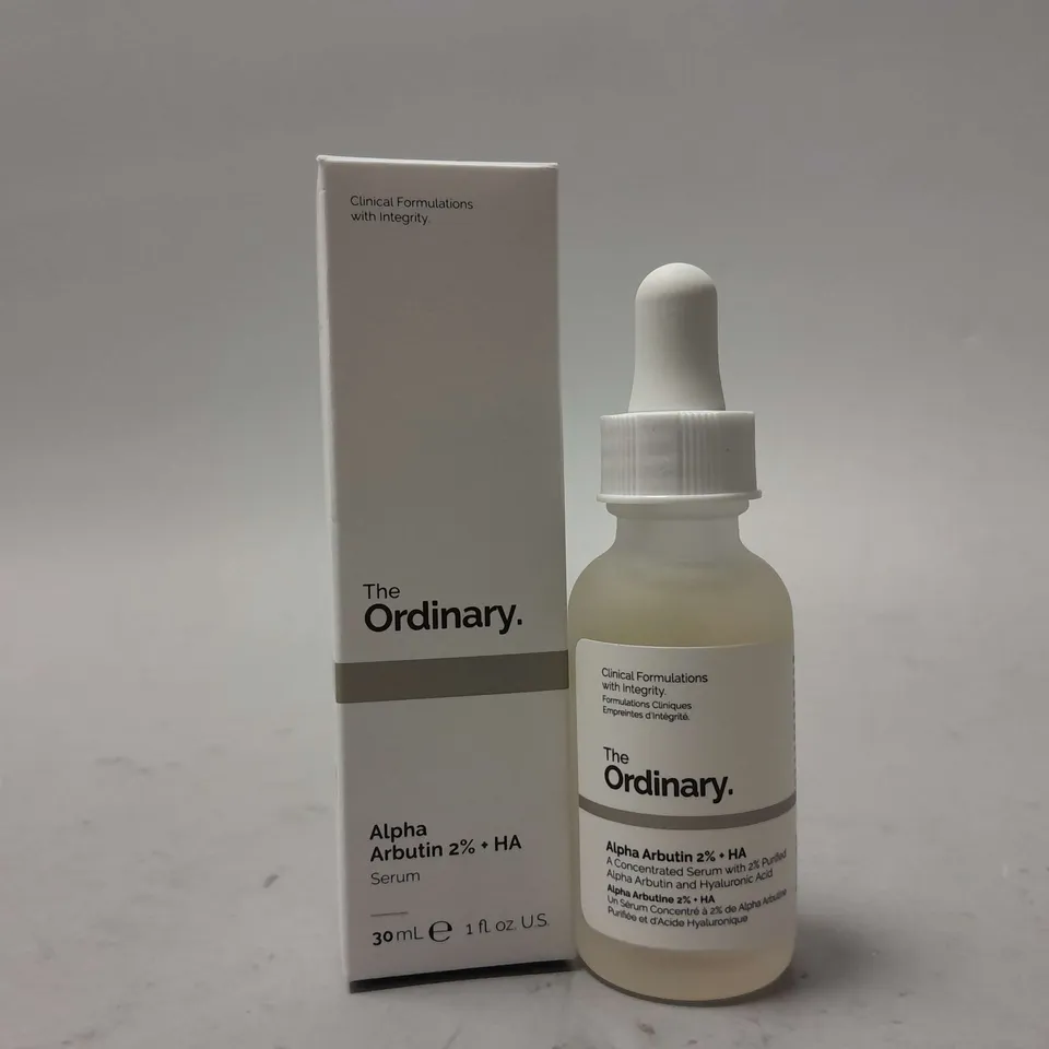 BOXED THE ORDINARY ALPHA ARBUTIN 2% + HA SERUM (30ml)