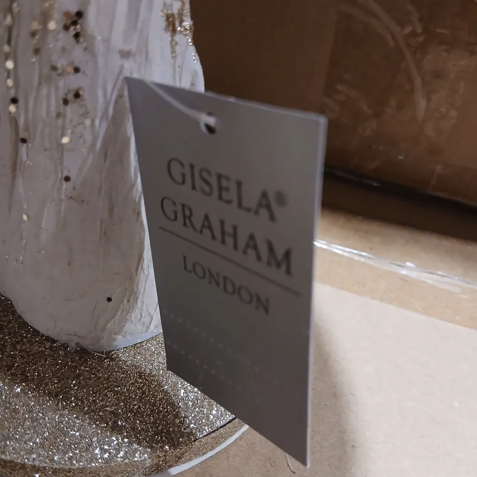 THIRTY SIX GISELA GRAHAM LONDON GLITTER MUSHROOM SCULPTURE – DECORATIVE ORNAMENT