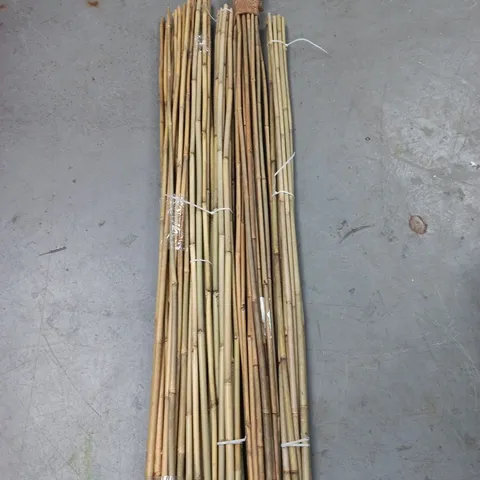 LOT OF 5 MULTI-PACKS OF BAMBOO POLES - VARIOUS SIZES