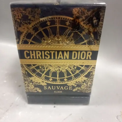 BOXED CHRISTIAN DIOR SAUVAGE ELIXIR 60ML