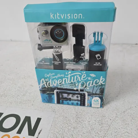 KITVISION ADVENTURE PACK – 4K ACTION CAMERA BUNDLE