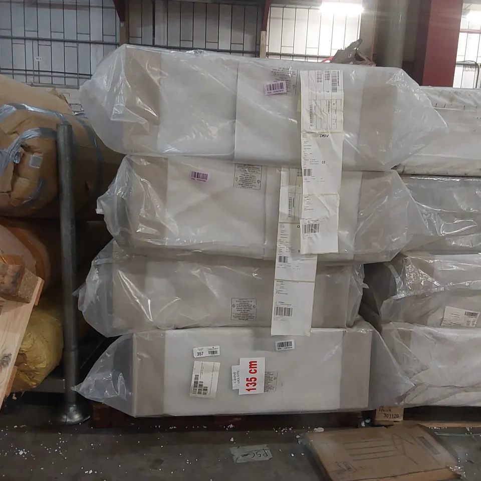 PALLET CONTAINING 4x BAGGED ASSORTED EMMA DIVAN BASE PARTS
