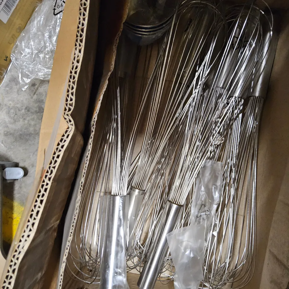 CASE OF APPROXIMATELY 36 CATERING WHISKS 45cm