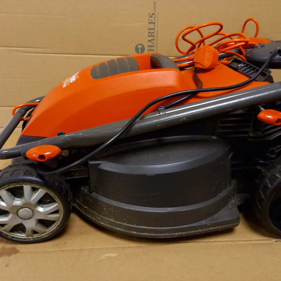 FLYMO SPEEDI-MO 360C ELECTRIC WHEELED LAWNMOWER