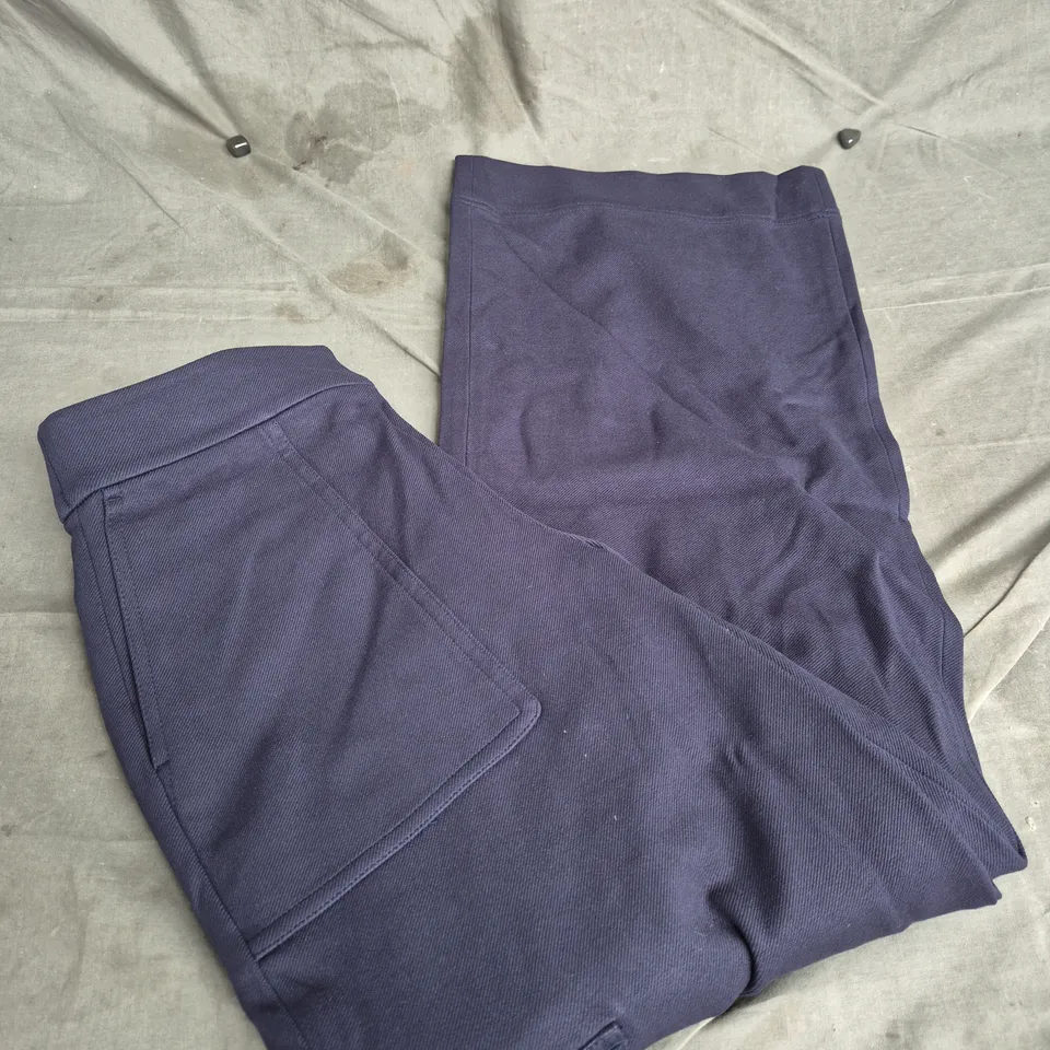 BODEN PONTE TWILL PULL TROUSERS SIZE 10