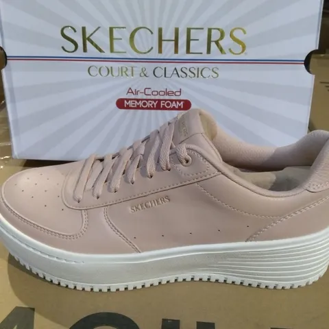 SKETCHERS WOMENS PINK TRAINERS SIZE 6