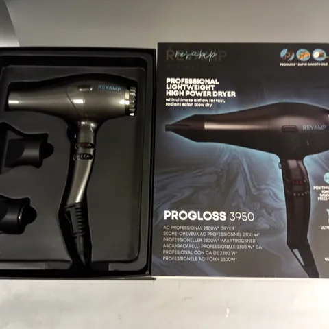 BOXED REVAMP PROGLOSS 3950 2300W HAIR DRYER