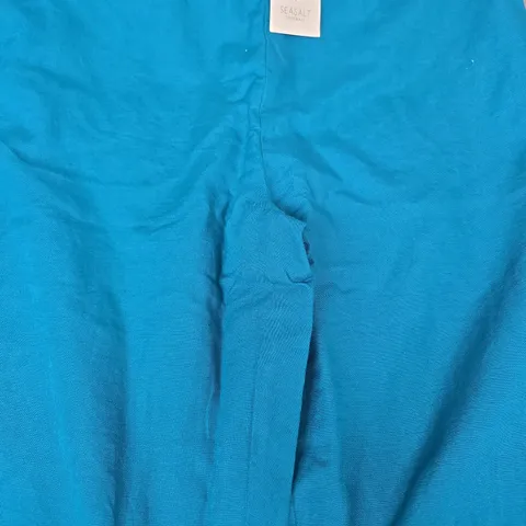 SEASALT CORNWALL WESTLIN TROUSERS IN DARK TEAL SIZE UK 18