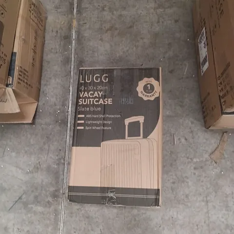 BOXED LUGG TRAVEL SUITCASE