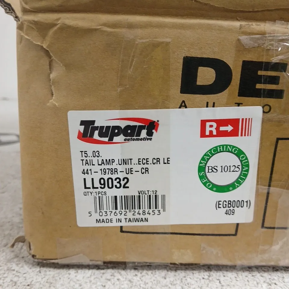 TRUPART TAIL LAMP UNIT LL9032 – 12V, MADE IN TAIWAN