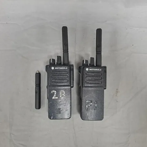 MOTOROLA DP4400E TWO-WAY RADIOS (PAIR)
