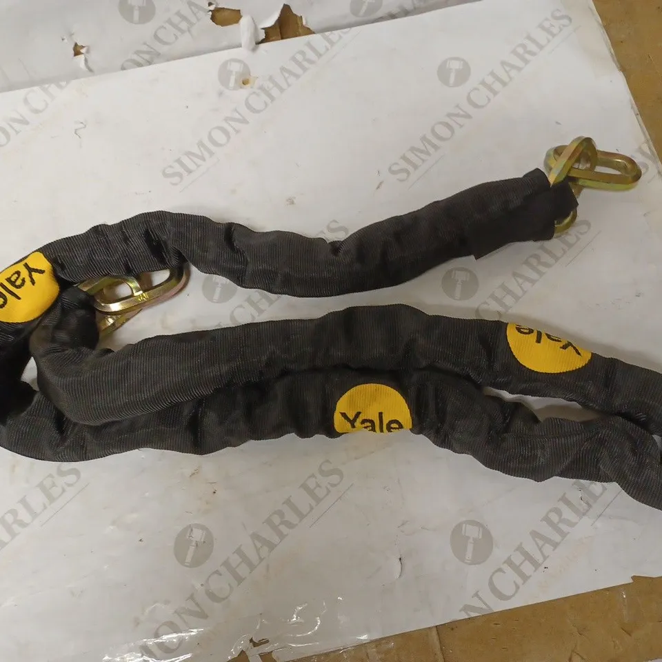YALE YCL3/10/180/1 - MAXIMUM SECURITY CHAIN BIKE LOCK 1800MM - BLACK