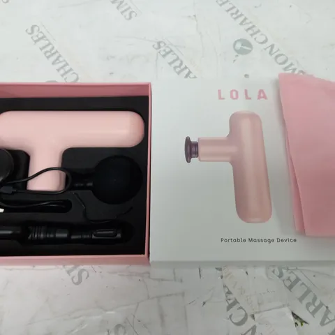 LOLA 4 SPEED HAND HELD MASSAGE GUN