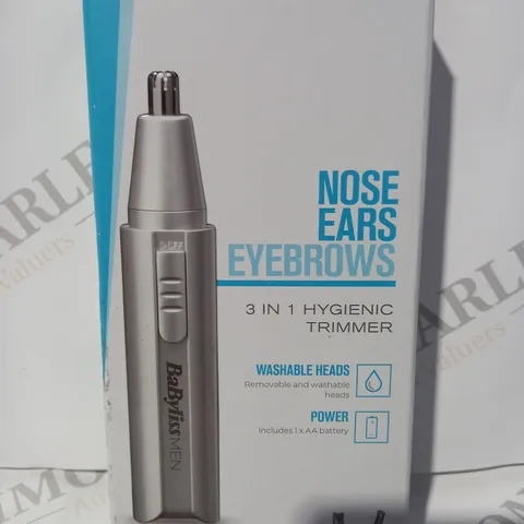 BOXED BABYLISS 3-IN-1 HYGIENIC TRIMMER
