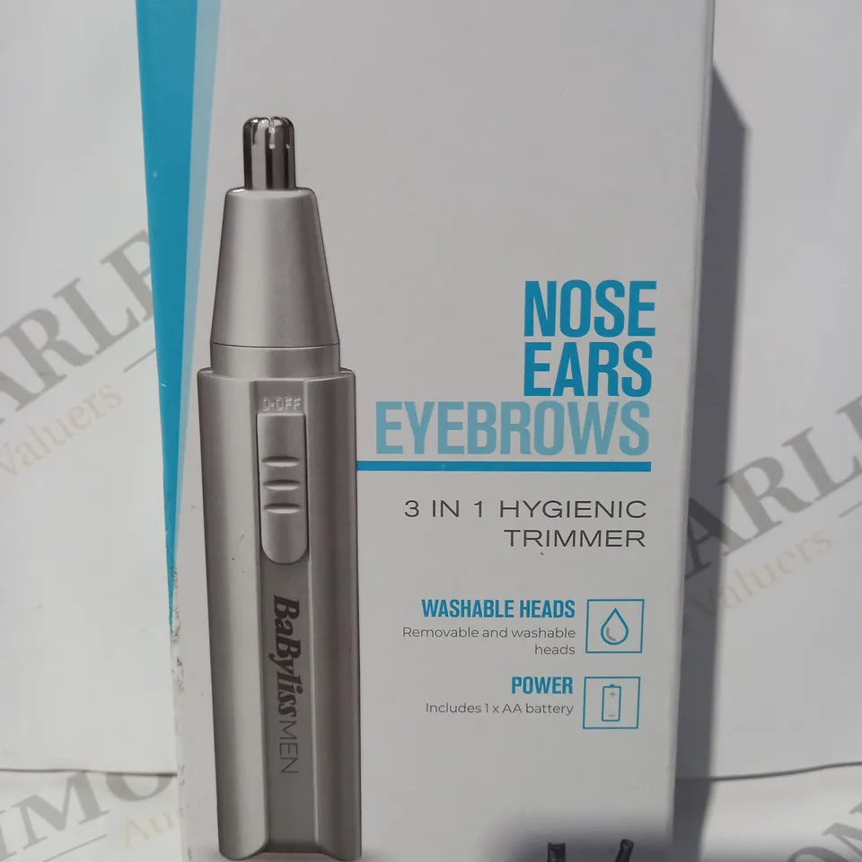 BOXED BABYLISS 3-IN-1 HYGIENIC TRIMMER