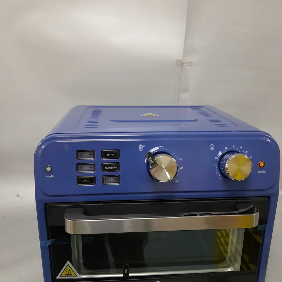 BOXED COOK'S ESSENTIAL 21-LITRE AIRFRYER OVEN IN BLUE