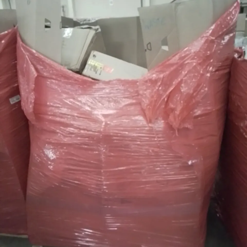 PALLET CONTAINING ASSORTED PRODUCTS INCLUDING STUNT SCOOTER, BLADELESS PURIFIER & FAN, DOG CAR SEAT, SHOWER MIXER