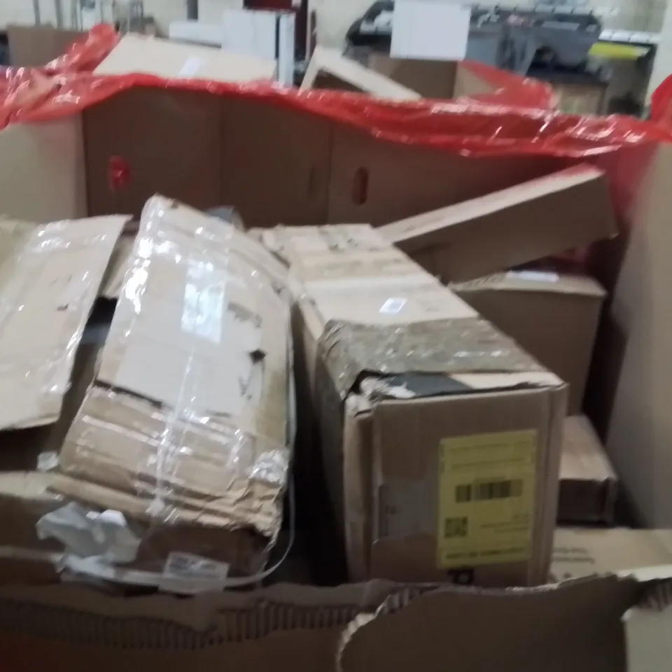 PALLET OF ASSORTED HOUSEHOLD GOODS AND PRODUCTS TO INCLUDE;AUTOMATIC LITTER BOX,WALL CLOCK 