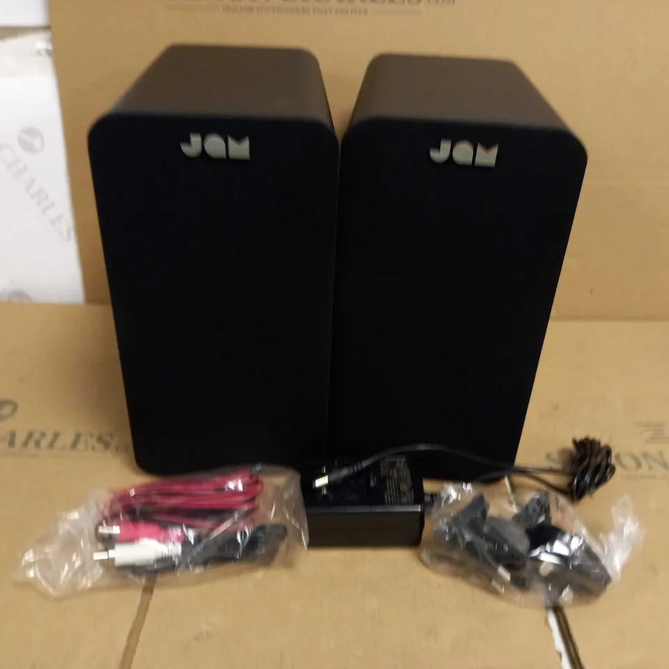 JAM BLUETOOTH BOOKSHELF SPEAKERS