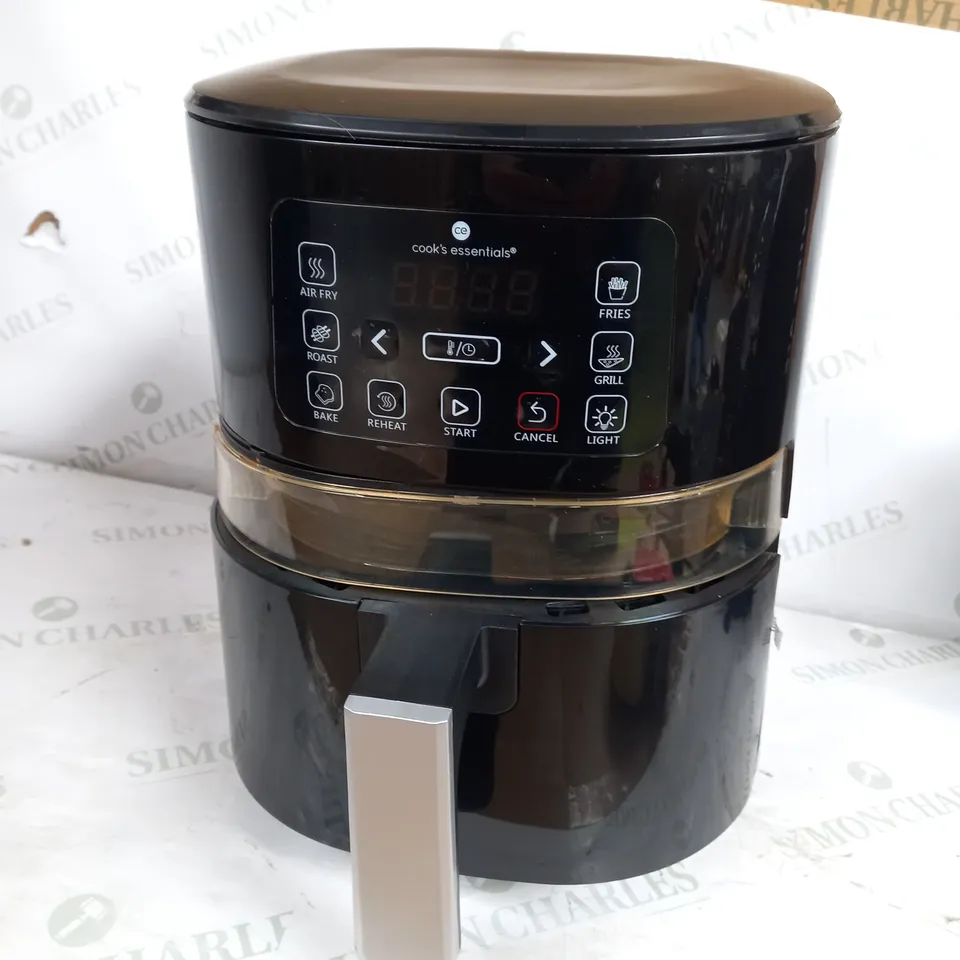 COOK'S ESSENTIALS 4.0L AIR FRYER - BLACK