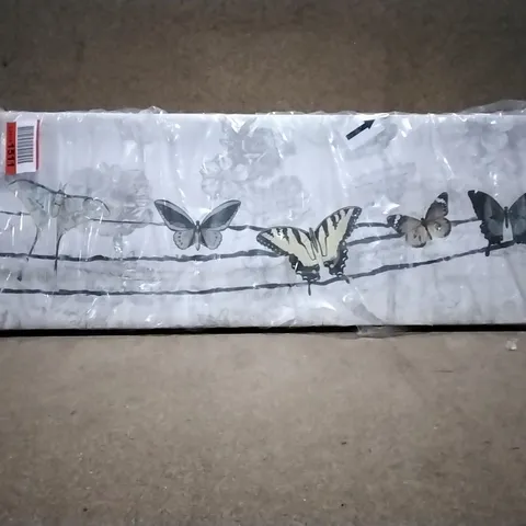 BUTTERFLY DAY BY KIMBERLEY ALLEN- WRAPPED CANVAS PANORAMIC PRINT