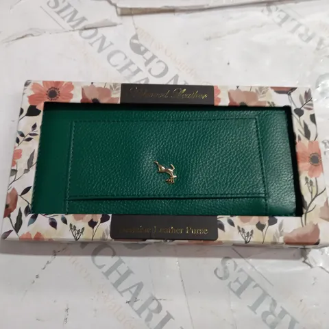 BOXED ASHFORD LEATHER GENUINE LEATHER PURSE