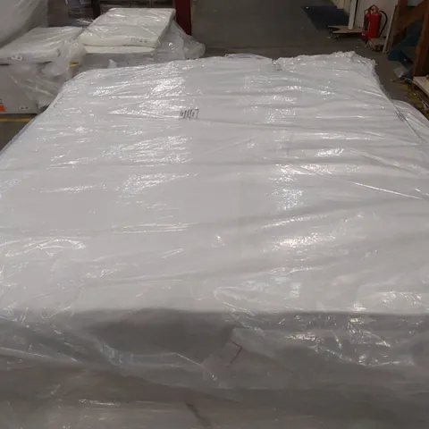 QUALITY BAGGED 5FT CLOUDS MEMORY SPRUNG OPEN COIL MATTRESS