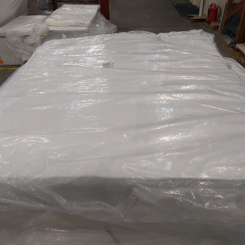 QUALITY BAGGED 5FT CLOUDS MEMORY SPRUNG OPEN COIL MATTRESS 