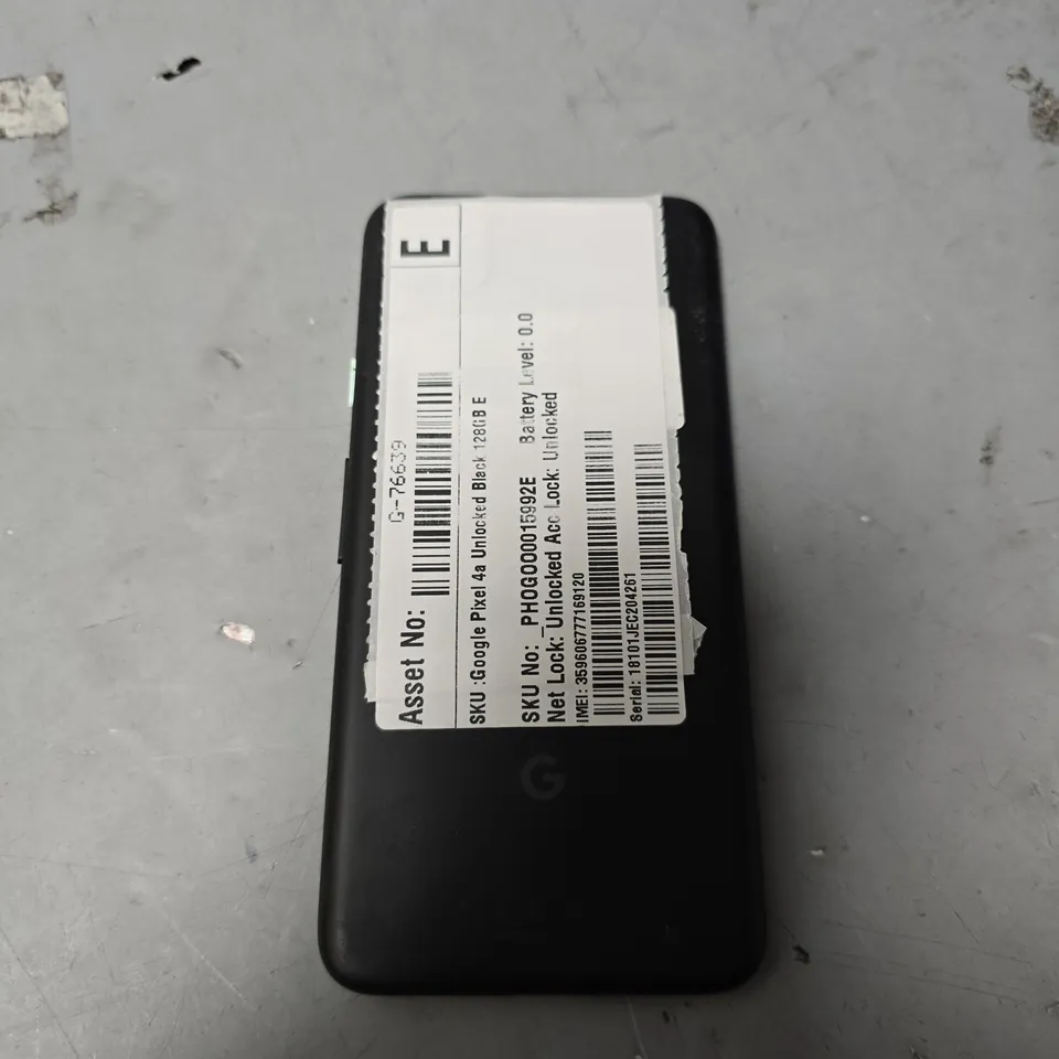 GOOGLE PIXEL 4A