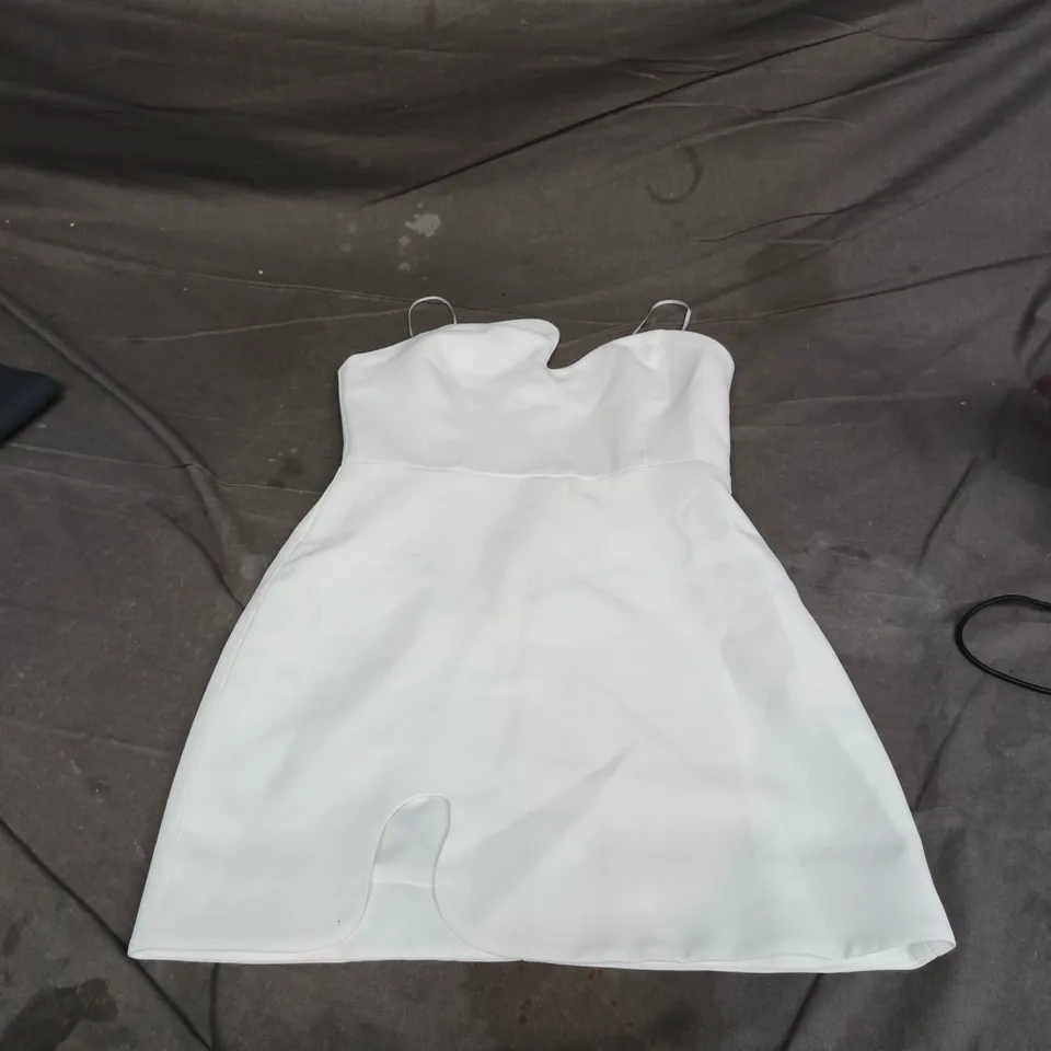 AMANDA UPRICHARD WHITE DRESS, WOMEN'S, SIZE S