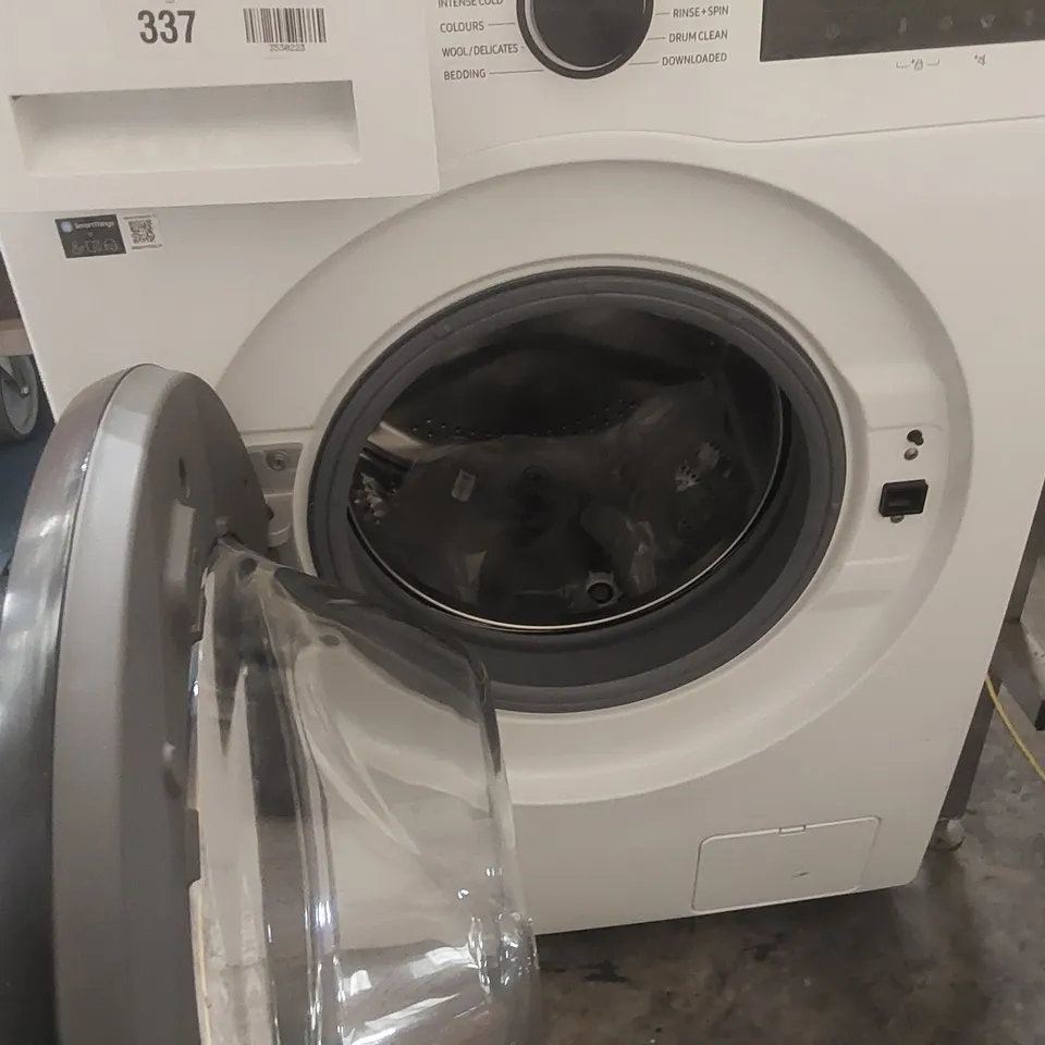 SERIES 5 AI ENERGY WW80CGC04DAEEU 8KG LOAD, 1400RPM SPIN ECOBUBBLE WASHING MACHINE WITH SMARTTHINGS - WHITE