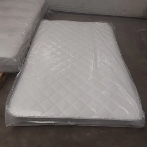 QUALITY BAGGED 120CM AIRSPRUNG MEMORY COMFORT SMALL DOUBLE MATTRESS