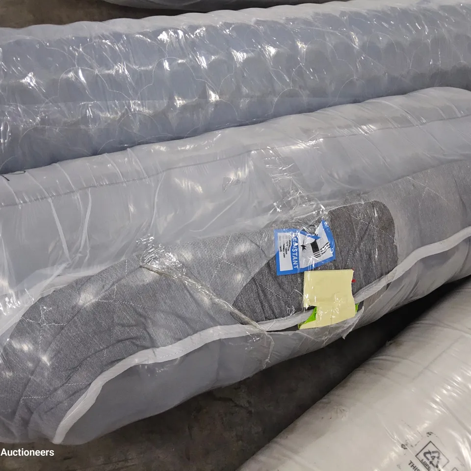 BAGGED & ROLLED 3' SINGLE ULTRA COMFORT FOAM FREE SPRUNG MATTRESS