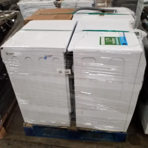 PALLET OF APPROXIMATELY 4 UNPROCESSED RAW RETURN WHITE GOODS TO INCLUDE