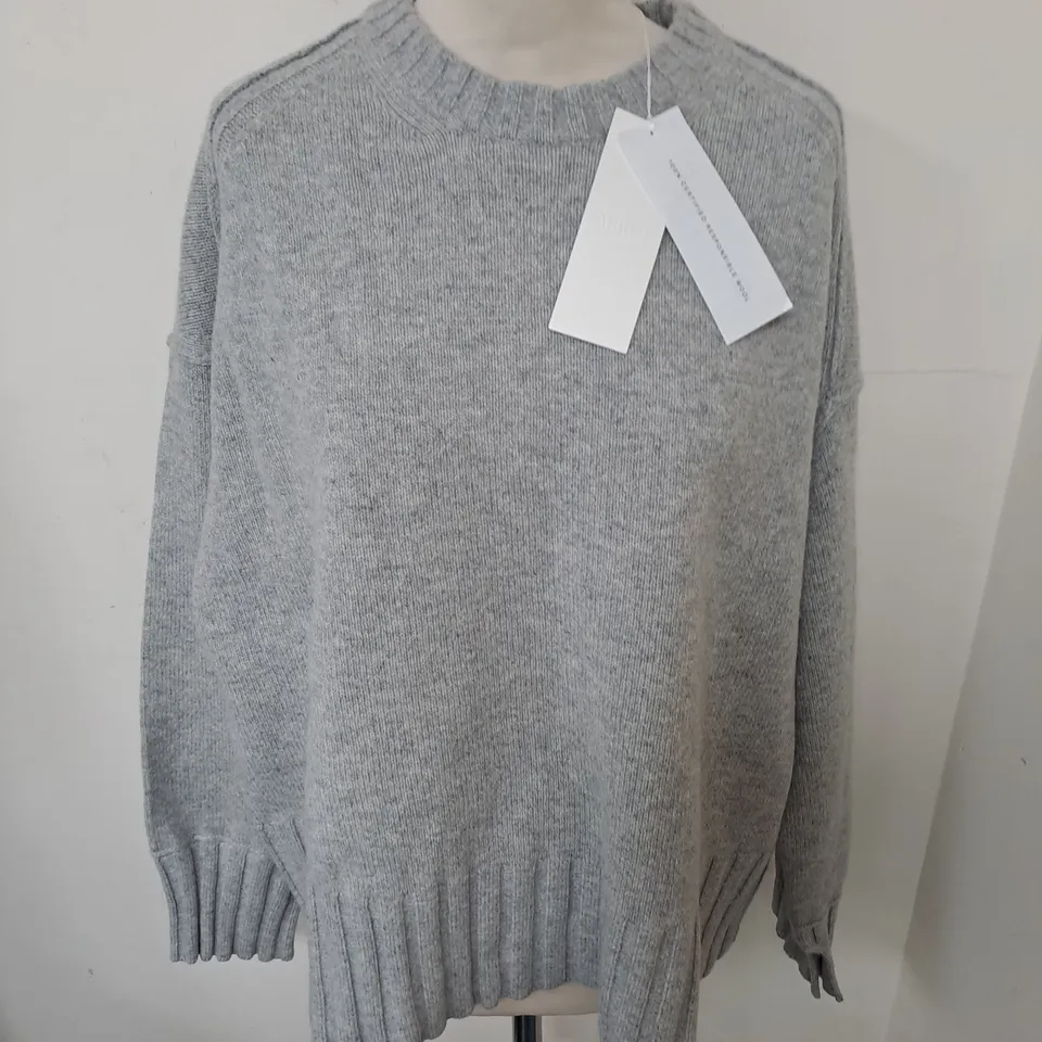 ARKET WOOL GREY JUMPER - EUR M
