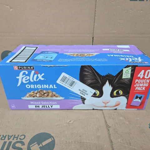 BOXED PURINA FELIX ORIGINAL MIXED SELECTION IN JELLY (40X85G)