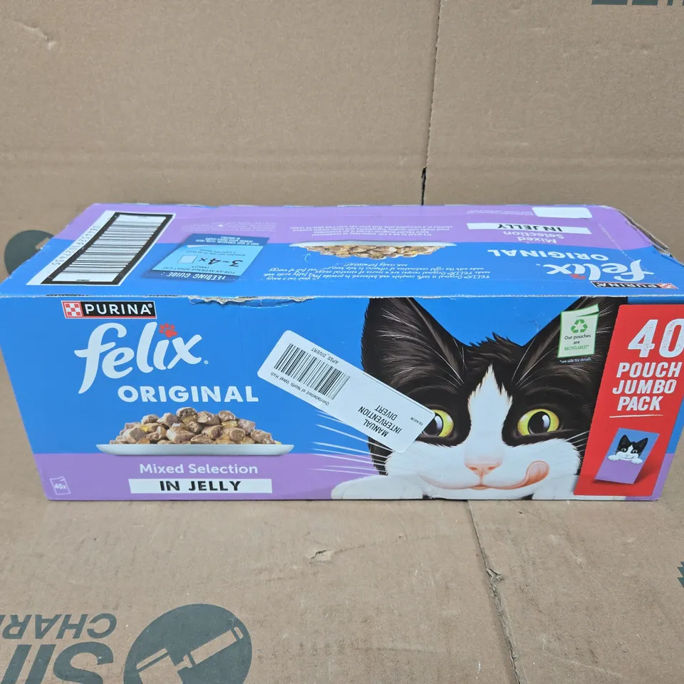 BOXED PURINA FELIX ORIGINAL MIXED SELECTION IN JELLY (40X85G)