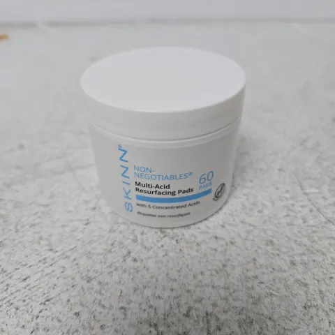 SKINN NON-NEGOTIABLES MULTI-ACID RESURFACING PADS 