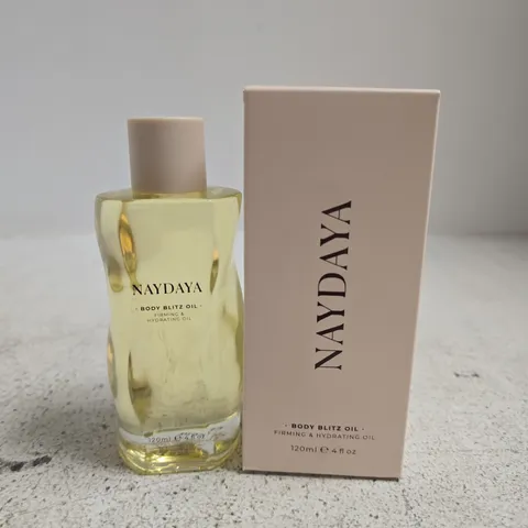 BOXED NAYDAYA BODY BLITZ OIL (120ML) - COLLECTION ONLY