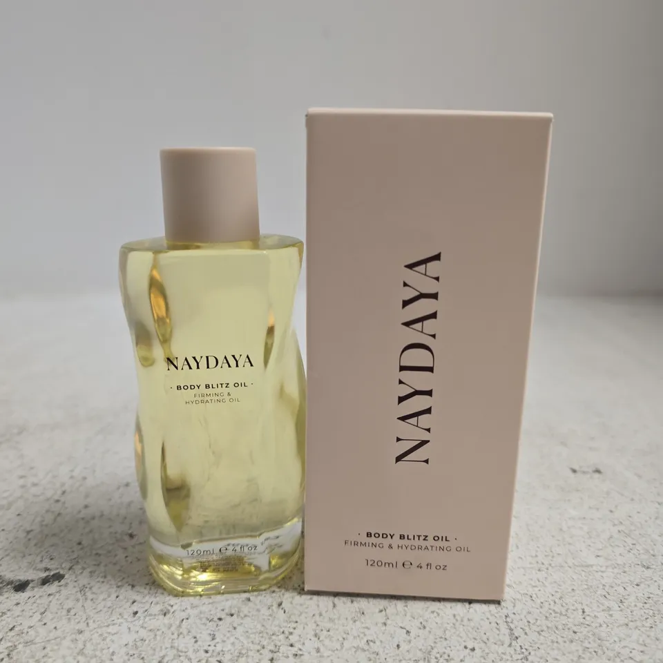 BOXED NAYDAYA BODY BLITZ OIL (120ML) - COLLECTION ONLY