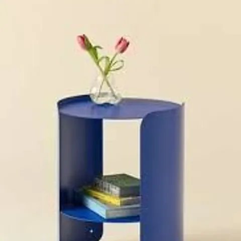 BOXED COSTA SIDE TABLE - BLUE (1 BOX)