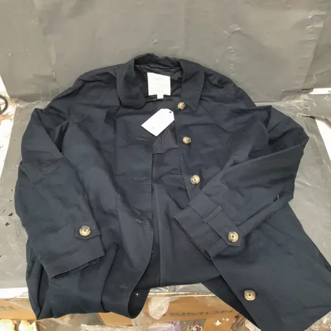 SEASALT CORNWALL UK 10 NAVY MARITIME COAT 