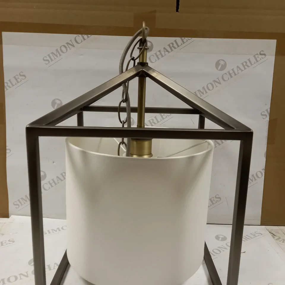 JOHN LEWIS BOUNDARY CEILING LIGHT - LIGHT BRASS