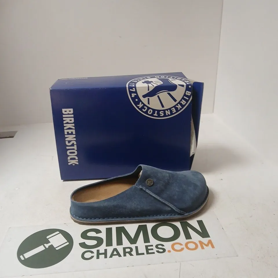 BIRKENSTOCK ZERMATT PREMIUM SUEDE STONE BLUE SHOES – UK 7.5 (EU 41) 