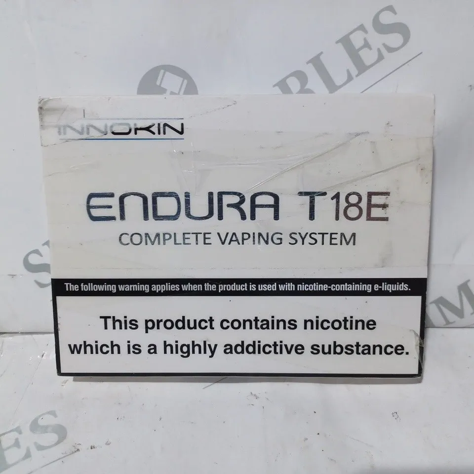 BOXED INNOKIN ENDURA T18E COMPLETE VAPING SYSTEM